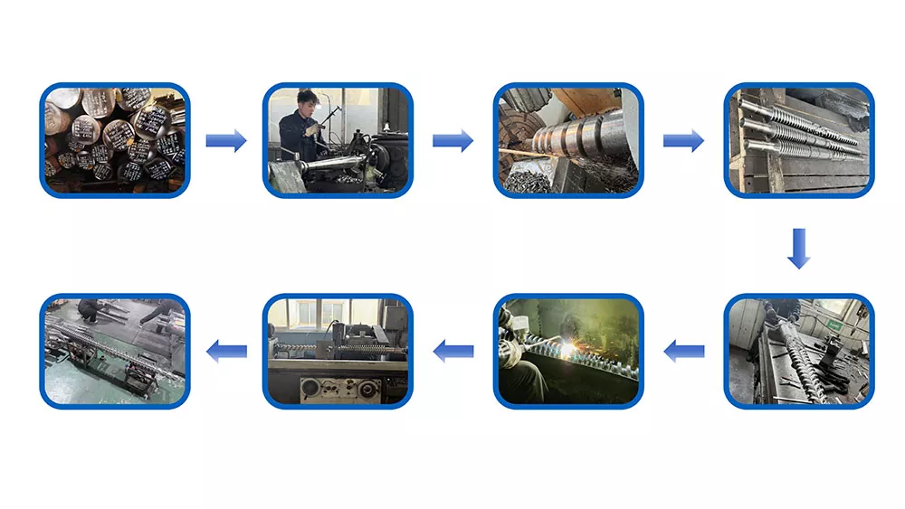 How Screws and Barrels Are Manufactured: A Factory-Stage Guide