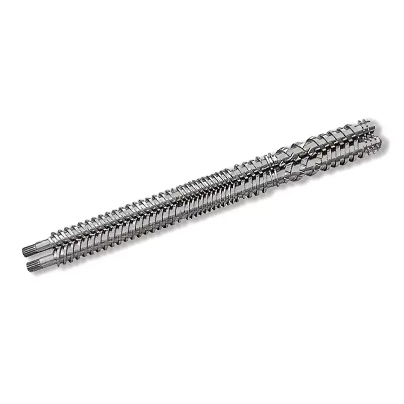 Non-Intermeshing Parallel Twin Screw Barrel